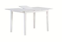 Стол обеденный TETRIS (1100-1430x740x760) белый